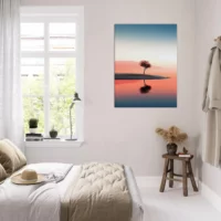 Cadre mural Oasis Rose des sables Cadre mural Oasis Rose des sables