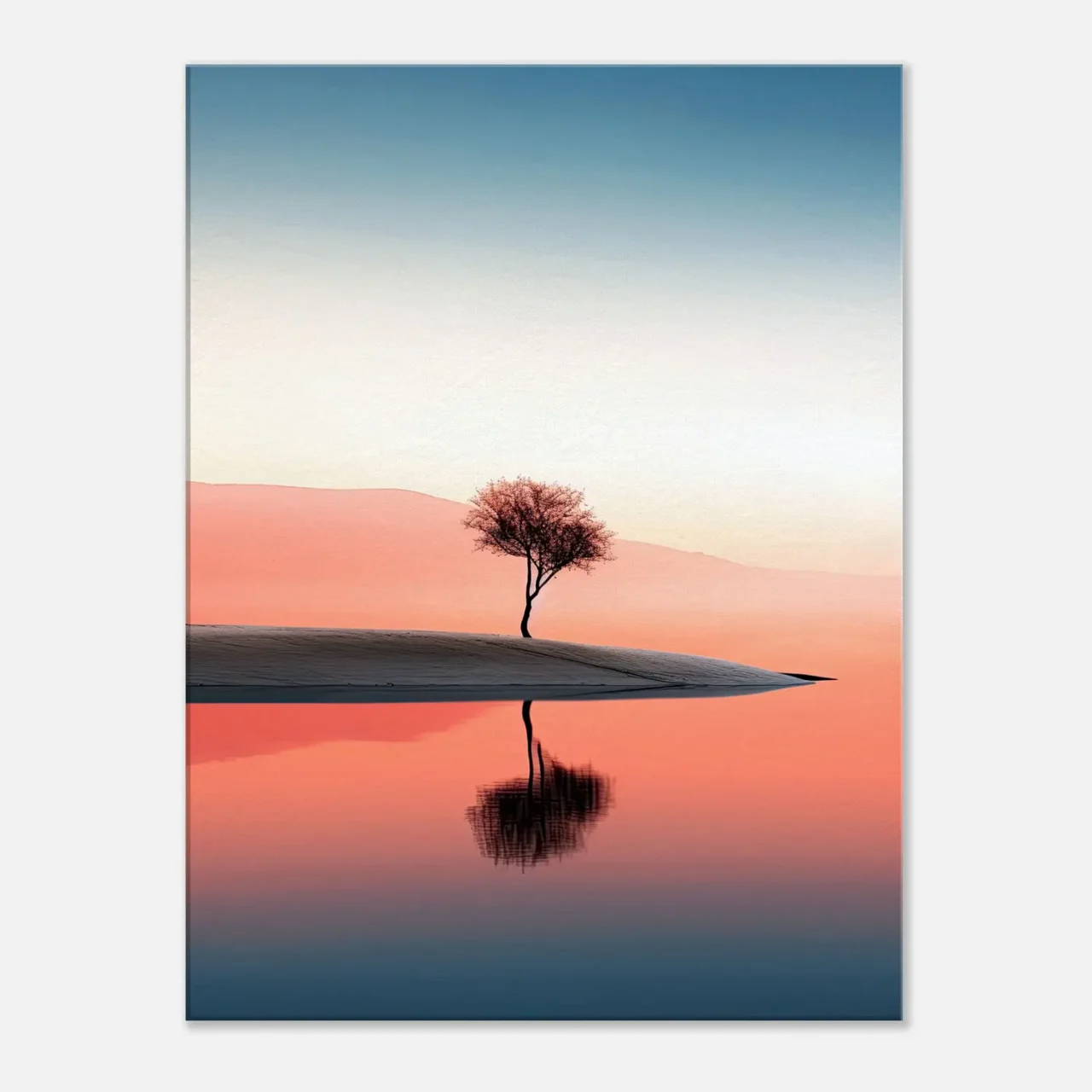 Cadre mural Oasis Rose des sables Cadre mural Oasis Rose des sables