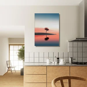 Cadre mural Oasis Rose des sables Cadre mural Oasis Rose des sables