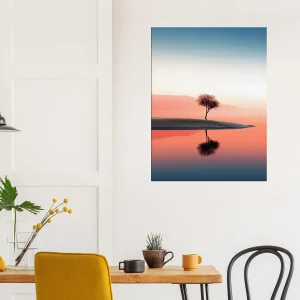 Cadre mural Oasis Rose des sables Cadre mural Oasis Rose des sables