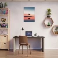 Cadre mural Oasis Rose des sables Cadre mural Oasis Rose des sables