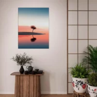 Cadre mural Oasis Rose des sables Cadre mural Oasis Rose des sables