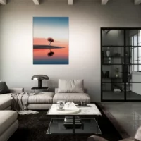 Cadre mural Oasis Rose des sables Cadre mural Oasis Rose des sables