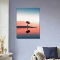 Cadre mural Oasis Rose des sables Cadre mural Oasis Rose des sables