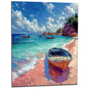 Sable rose et eau turquoise d’Indonésie Sable rose et eau turquoise d'Indonésie