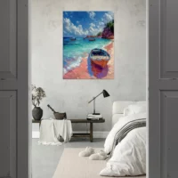 Sable rose et eau turquoise d’Indonésie Sable rose et eau turquoise d’Indonésie