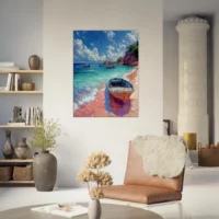 Sable rose et eau turquoise d’Indonésie Sable rose et eau turquoise d’Indonésie