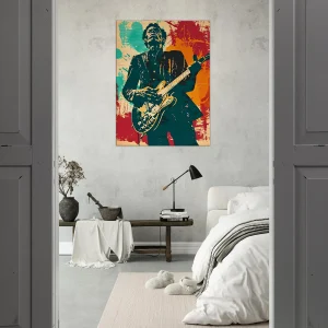 Tableau Blues Guitare Chuck Berry03