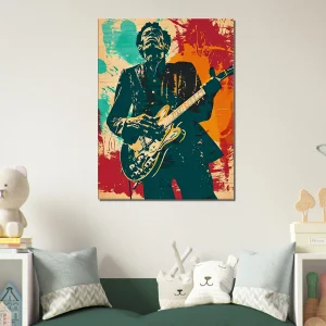 Tableau Chuck Berry Blues et Rock Guitare Tableau Blues Guitare Chuck Berry08