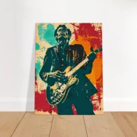 Tableau Chuck Berry Blues et Rock Guitare Tableau Blues Guitare Chuck Berry10