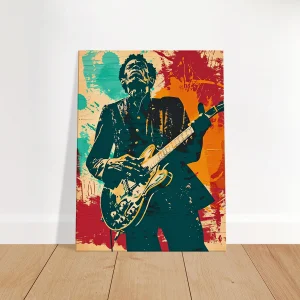 Tableau Blues Guitare Chuck Berry10