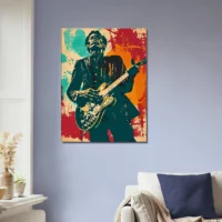 Tableau Chuck Berry Blues et Rock Guitare Tableau Chuck Berry Blues et Rock Guitare