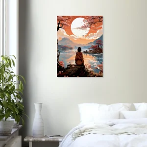 Tableau Coucher de soleil sur l’orient