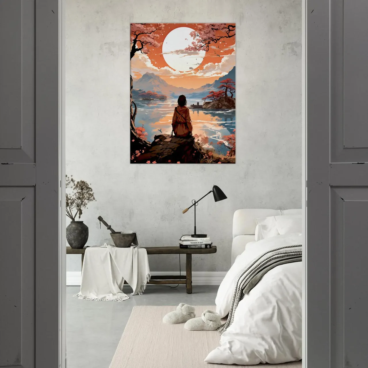 Tableau Coucher de soleil sur l’orient