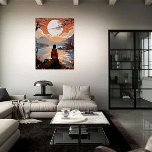 Tableau Coucher de soleil sur l’orient