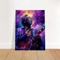 Tableau Guitariste de Blues – portrait artistique Tableau Guitariste de Blues – portrait artistique