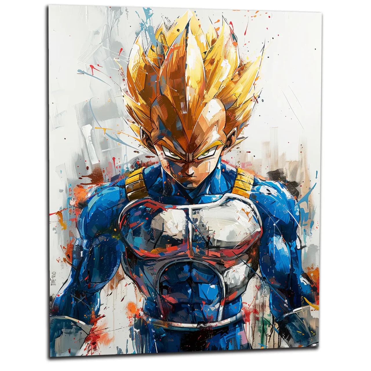Tableau Mural Manga Vegeta de Dragon Ball Tableau Mural Manga Vegeta de Dragon Ball