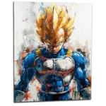Tableau Mural Manga Vegeta de Dragon Ball Tableau Mural Manga Vegeta de Dragon Ball