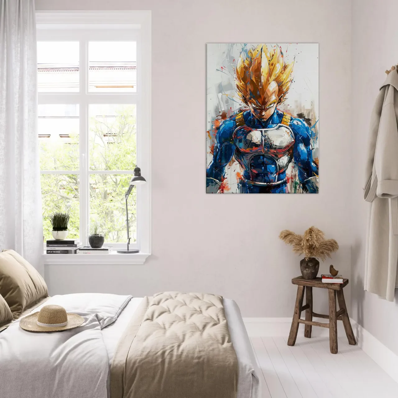 Tableau Mural Manga Vegeta de Dragon Ball Tableau Mural Manga Vegeta de Dragon Ball