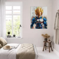 Tableau Mural Manga Vegeta de Dragon Ball Tableau Mural Manga Vegeta de Dragon Ball
