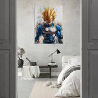 Tableau Mural Manga Vegeta de Dragon Ball Tableau Mural Manga Vegeta de Dragon Ball