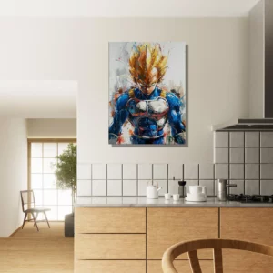 Tableau Mural Manga Vegeta de Dragon Ball Tableau Mural Manga Vegeta de Dragon Ball