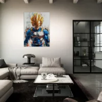 Tableau Mural Manga Vegeta de Dragon Ball Tableau Mural Manga Vegeta de Dragon Ball