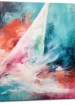 Tableau abstrait surf et mouvement de locean Tableau abstrait surf et mouvement de l'ocean