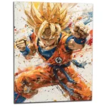 Tableau mural Manga Sangoku Dragonball
