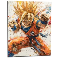 Tableau mural Manga Sangoku Dragonball