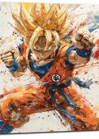 Tableau mural Manga Sangoku Dragonball