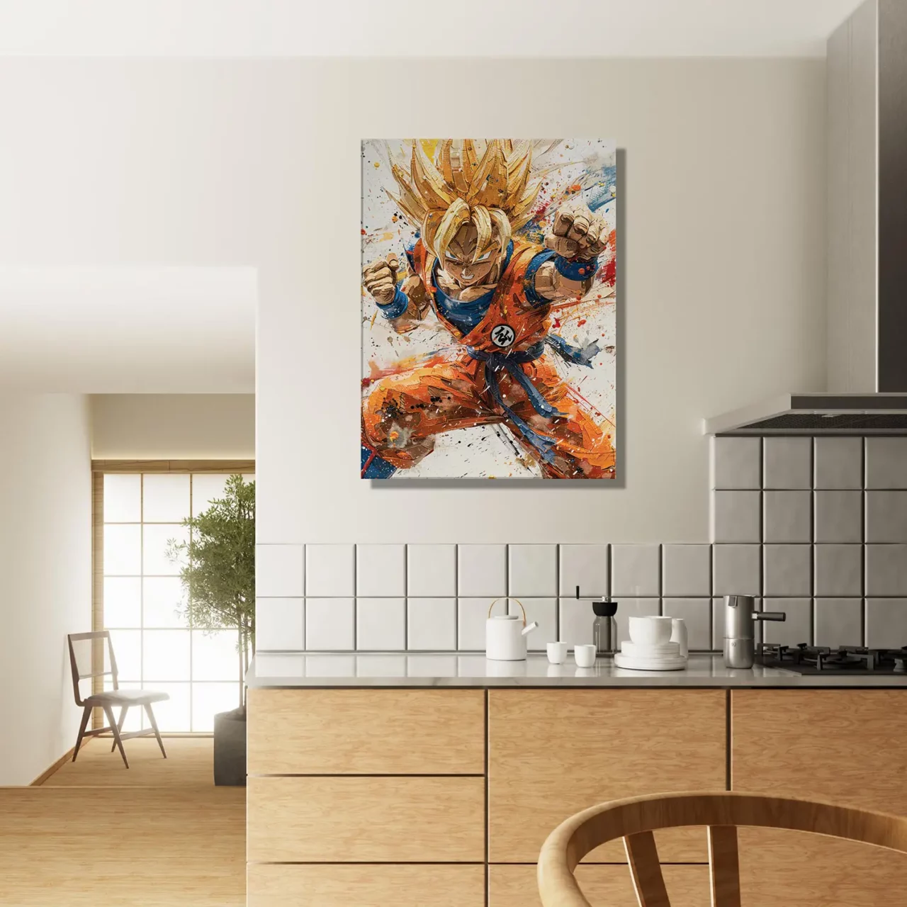 Tableau mural Manga Sangoku Dragonball