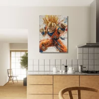 Tableau mural Manga Sangoku Dragonball Tableau mural Manga Sangoku Dragonball