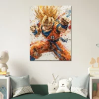 Tableau mural Manga Sangoku Dragonball Tableau mural Manga Sangoku Dragonball