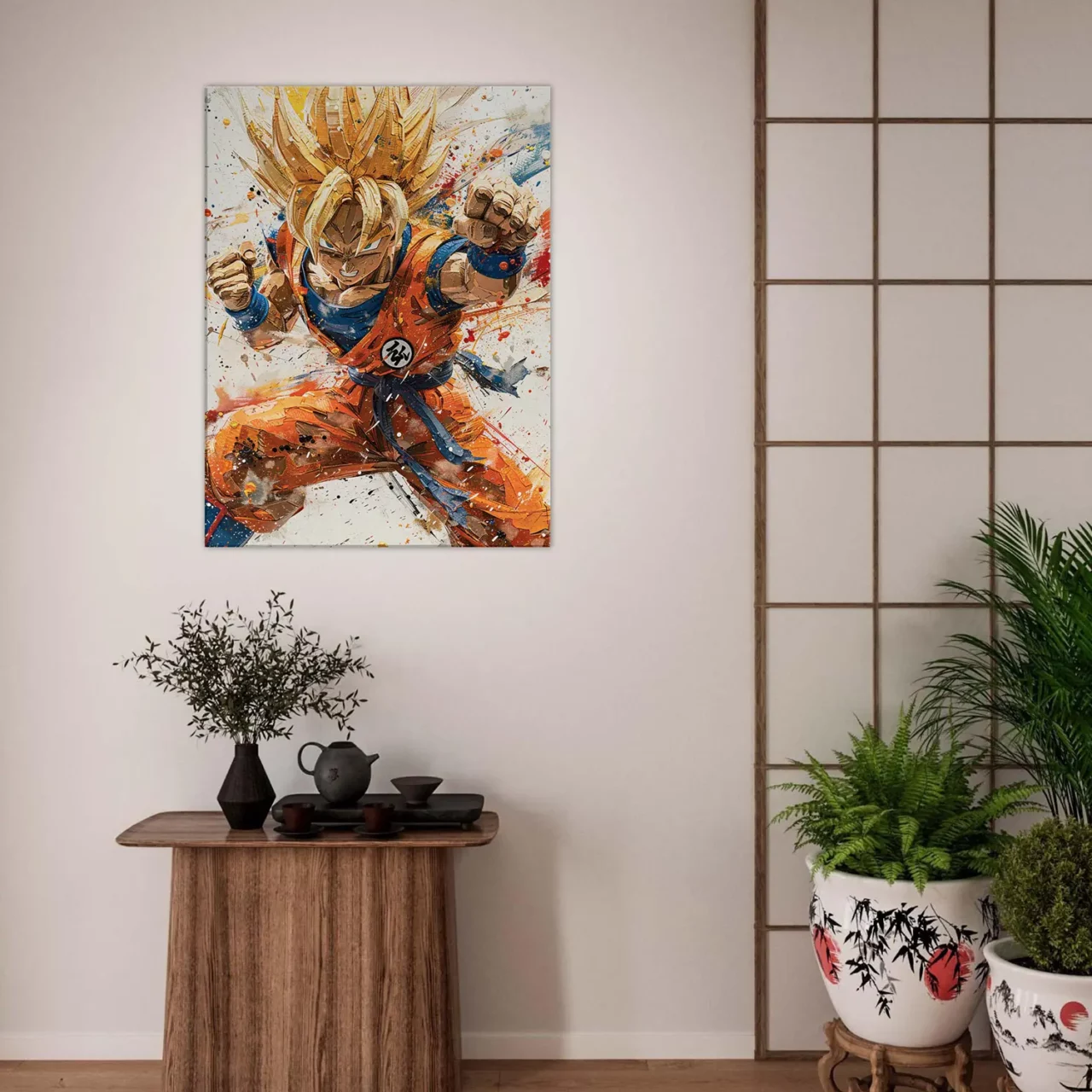 Tableau mural Manga Sangoku Dragonball
