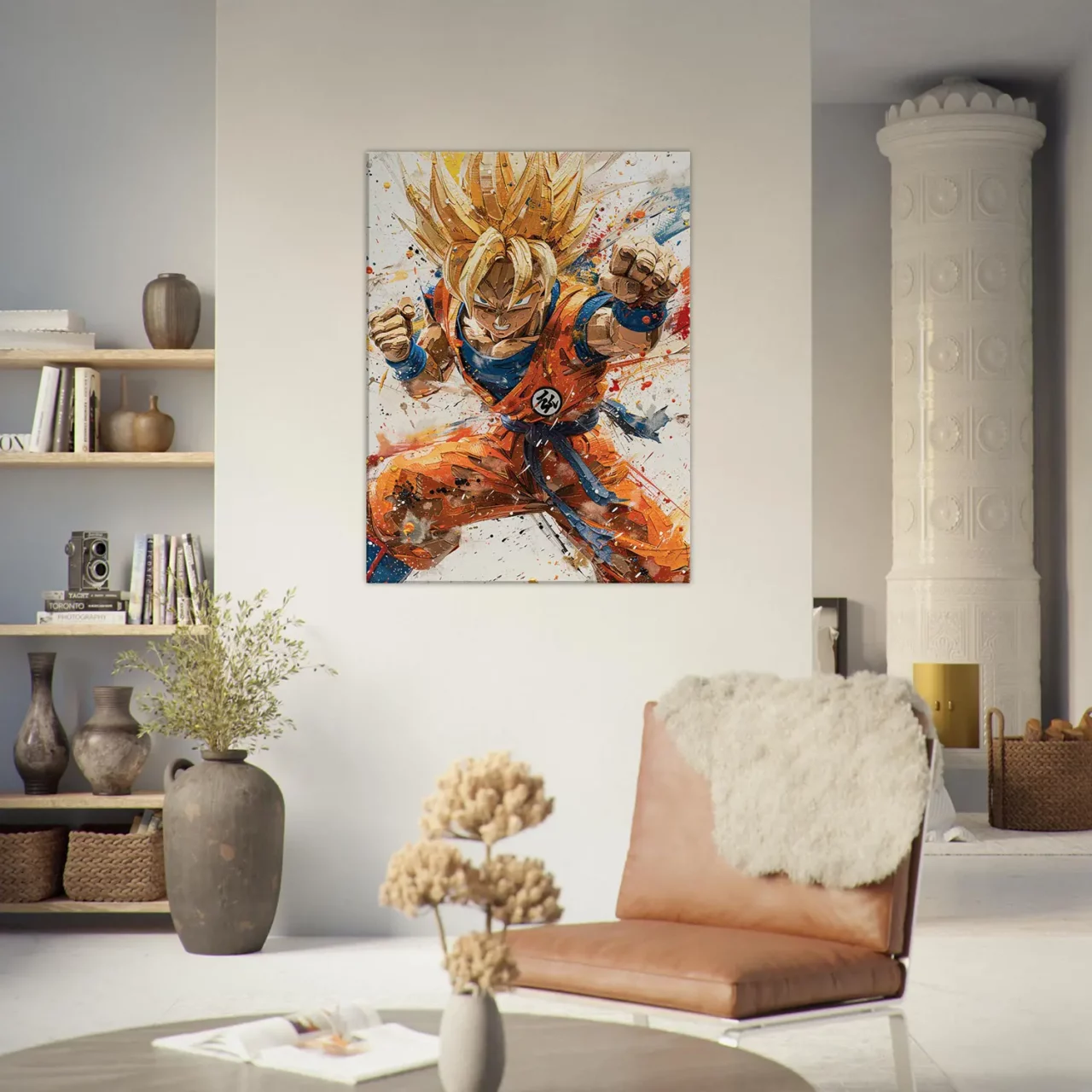 Tableau mural Manga Sangoku Dragonball