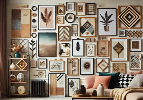 mur vide a espace artistique D’un mur vide à un espace artistique : Idées créatives pour associer vos tableaux