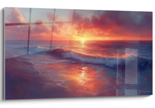 tableau coucher de soleil Tableaux de couchers de soleil : apporter la chaleur dans votre intérieur