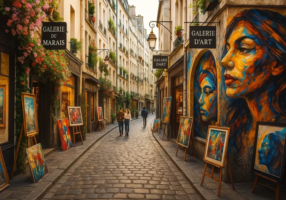 Galerie Noelle Aleyne Galerie Noëlle Aleyne — L’art contemporain au cœur du Marais