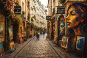Galerie Noelle Aleyne Galerie Noëlle Aleyne dans le Marais à Paris