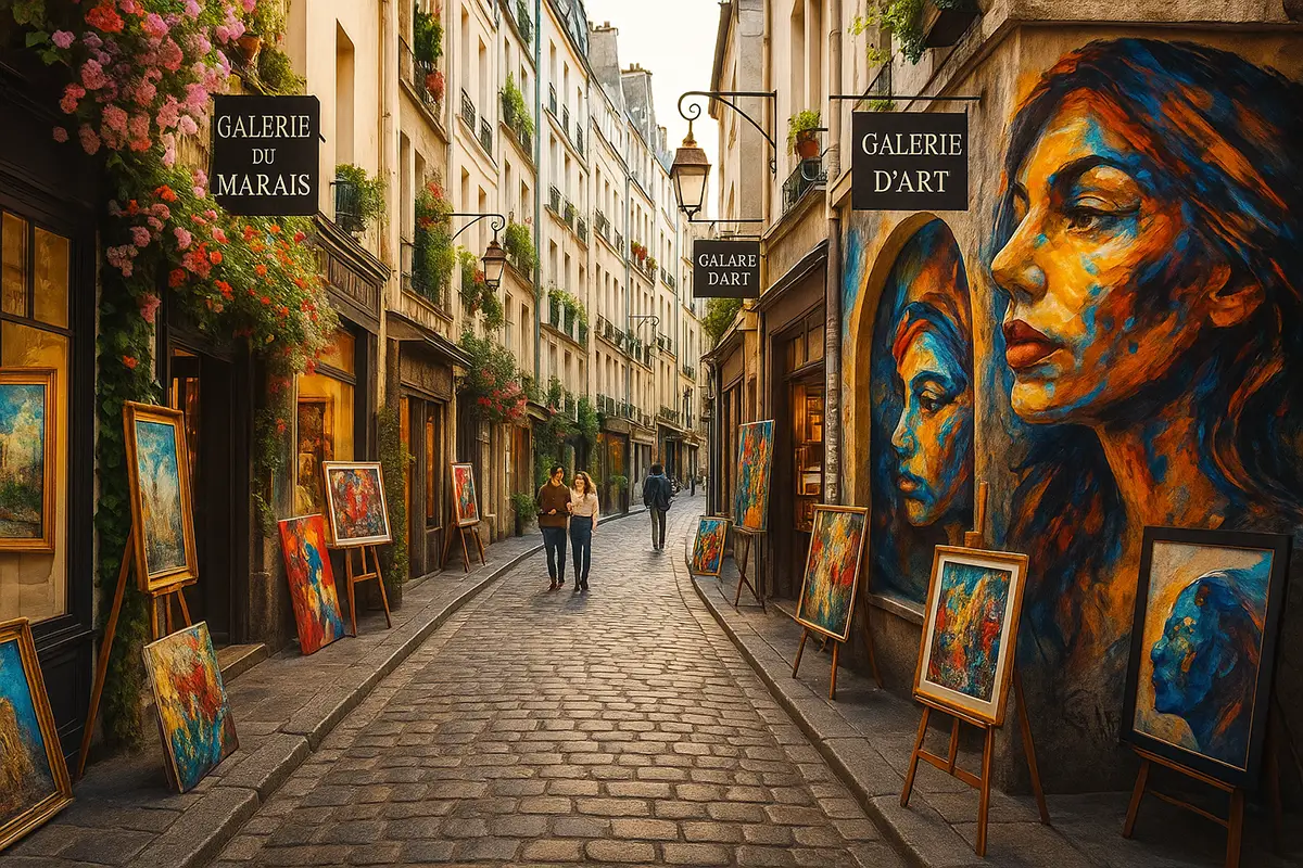 Galerie Noëlle Aleyne dans le Marais à Paris