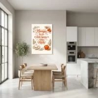 Toile Mangia Bene Ridi Spesso Ama Molto – Sagesse italienne et art de vivre Toile Mangia Bene Ridi Spesso Ama Molto - Sagesse Italienne et Art de Vivre - mise en scène 4